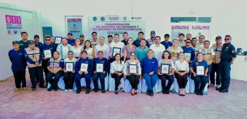 Atenea Gómez fortalece Protección Civil con capacitación, equipamiento y mejores condiciones de