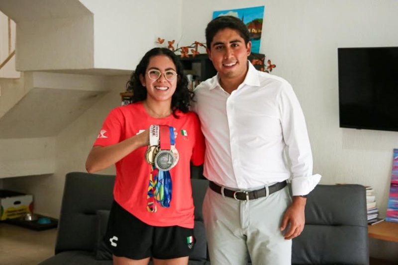 Con 15 años practicando Tenis de Mesa, la quintanarroense Clío Bárcenas ha mostrado su potencial