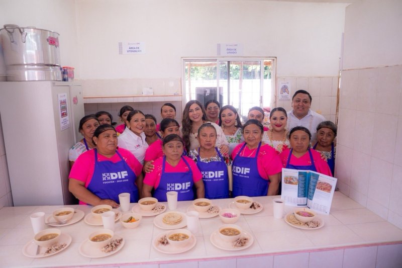 DIF Yucatán abre comedor comunitario en Uayma