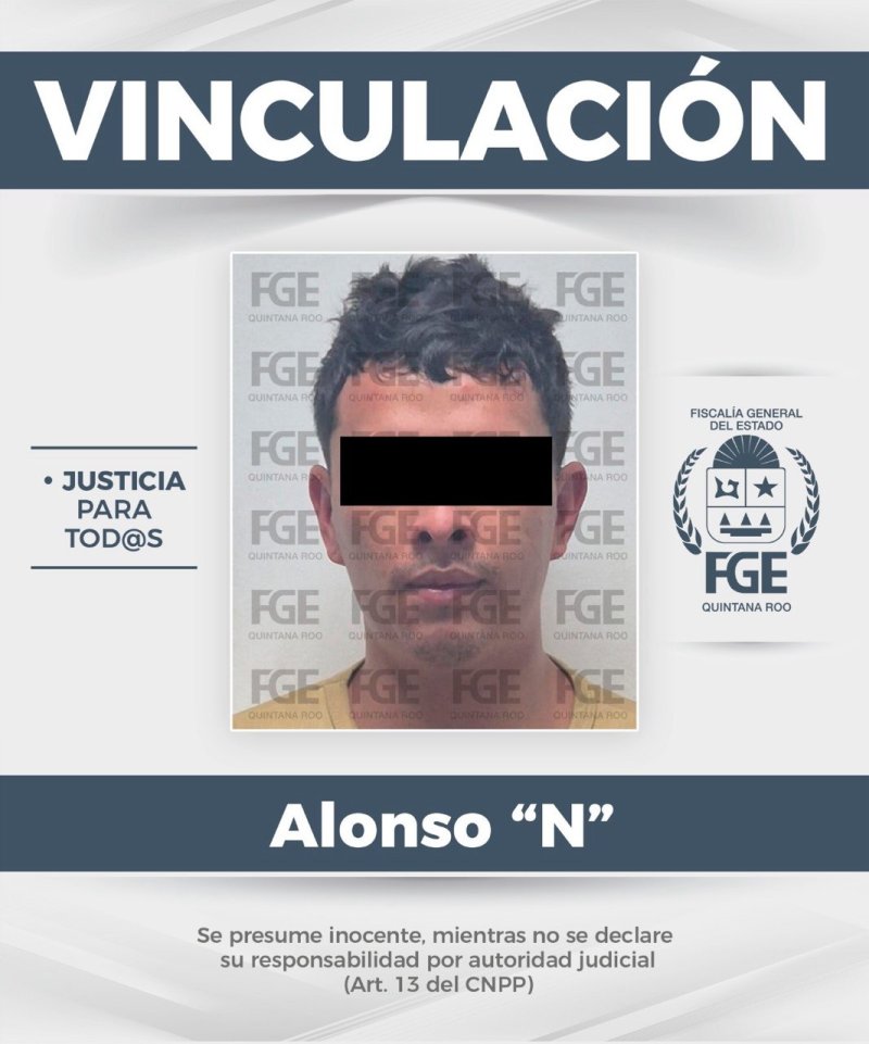 Fiscalía vincula a proceso a Alonso “N” por homicidio y narcomenudeo