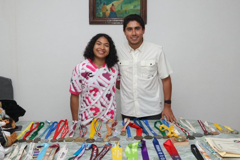 Naomi Pozo, judoca de Quintana Roo, apunta a los Juegos Olímpicos