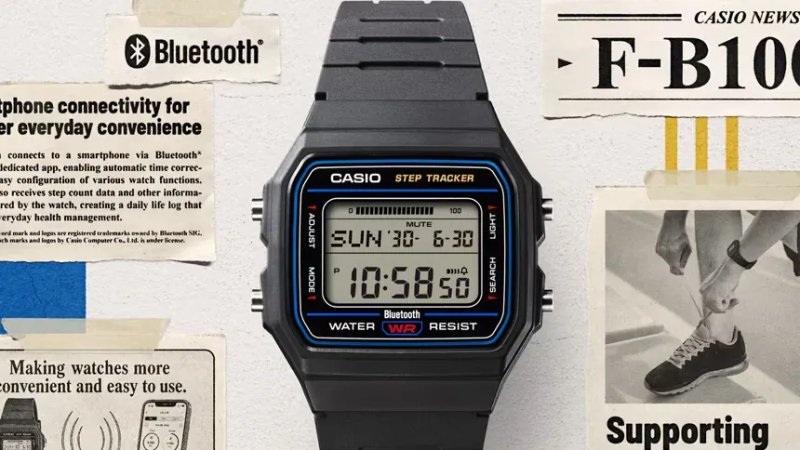 Pocas siluetas resultan tan fáciles de reconocer como la de los relojes digitales que Casio