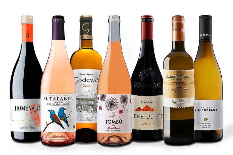 7 vinos por menos de 15 euros que te llevan a recorrer España