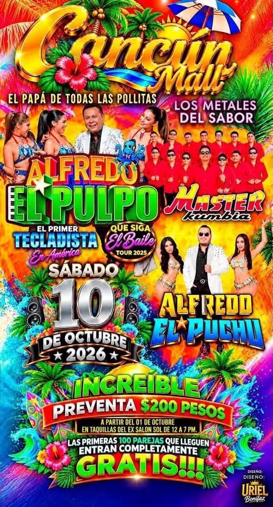 Cancún se prepara para el baile más explosivo del año