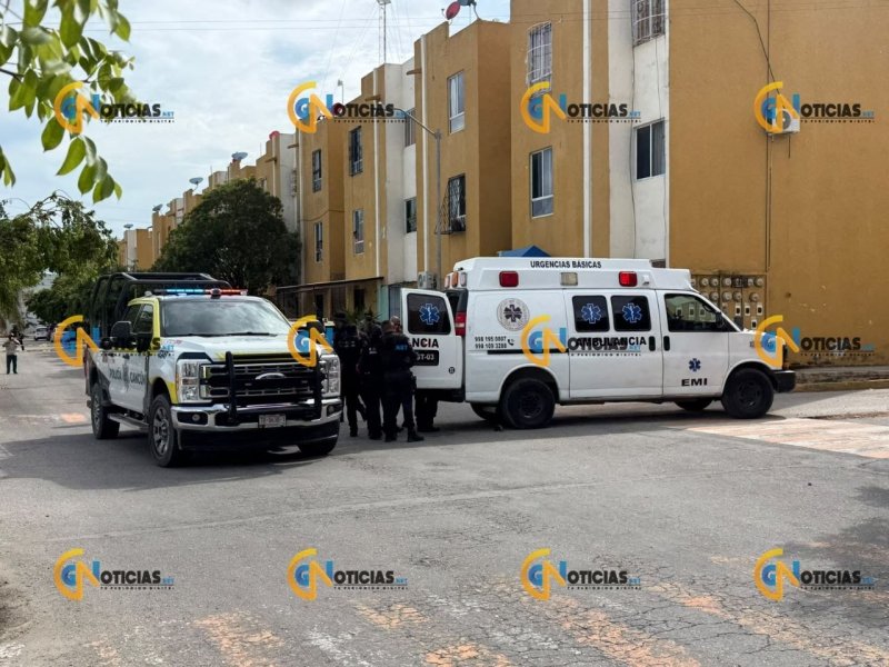 Cobrador extranjero lesionado por disparo en Cancún