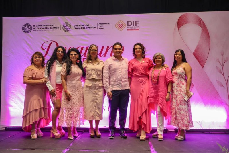 DIF Playa del Carmen impulsa la prevención del cáncer de mama con Desayuno Rosa 2026