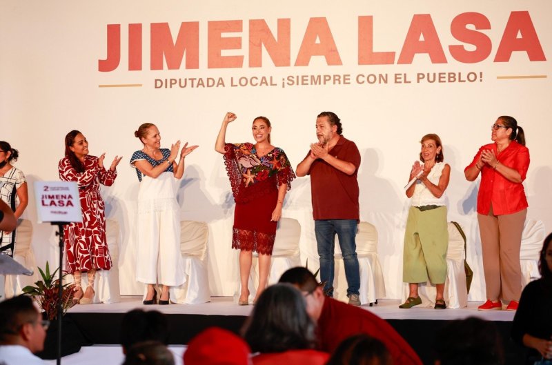 Jimena Lasa presenta su segundo informe de actividades legislativas