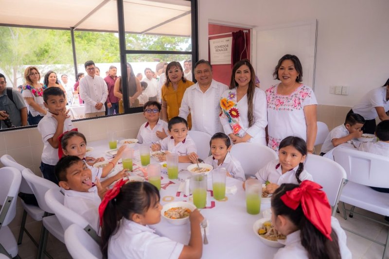 Nuevo comedor escolar alimenta a 158 estudiantes en San Felipe