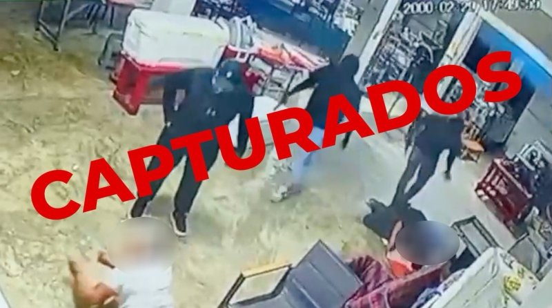Policía detiene a cuatro sospechosos por robo agravado en Benito Juárez